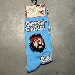 Unisex Odd Sox Cheech & Chong 2 Pair Crew Length Socks Men's 8-12 Women 9-13 NWT